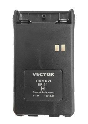 Аккумуляторная батарея Vector BP-44 H для радиостанций Vector VT-44 H в магазине RACII24.RU, фото