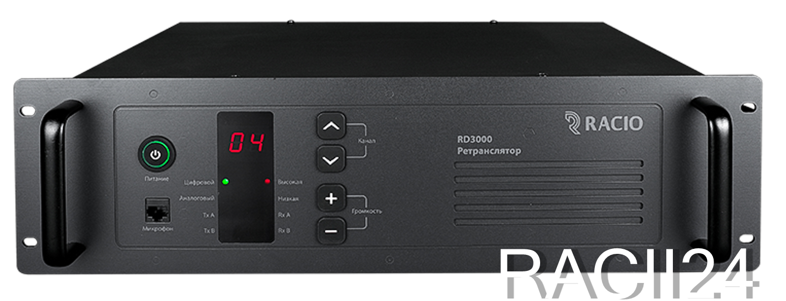 Ретранслятор RACIO RD3000 VHF в магазине RACII24.RU, фото