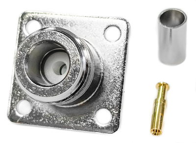 Разъем приборный N-241 N розетка под обжим в магазине RACII24.RU, фото