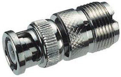 Переходник BU-312 BNC вилка - UHF розетка в магазине RACII24.RU, фото