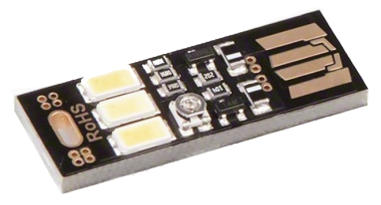 Светодиодная USB-лампа Soshine LED2 (с фотоэлементом) в магазине RACII24.RU, фото