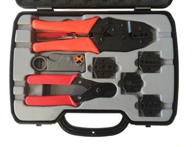 Набор инструментов НТ-330К для обжима разъемов в магазине RACII24.RU, фото