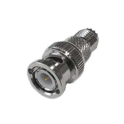 Переходник BM-312 BNC вилка - mini UHF розетка в магазине RACII24.RU, фото