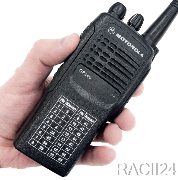 Речная радиостанция Motorola GP340 IP54 б\у в магазине RACII24.RU, фото