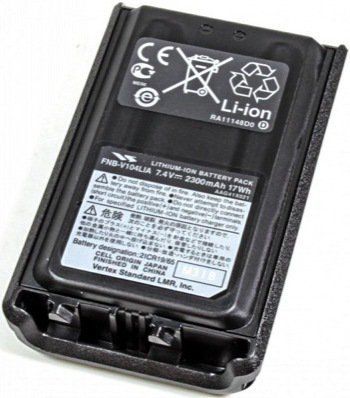 Аккумулятор Vertex Standard VX-231 (FNB-V104LI) в магазине RACII24.RU, фото