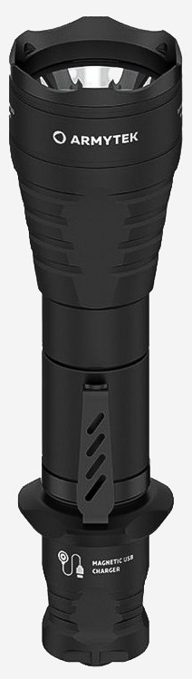 Armytek Predator Pro Magnet USB Белый 1500 люмен в магазине RACII24.RU, фото