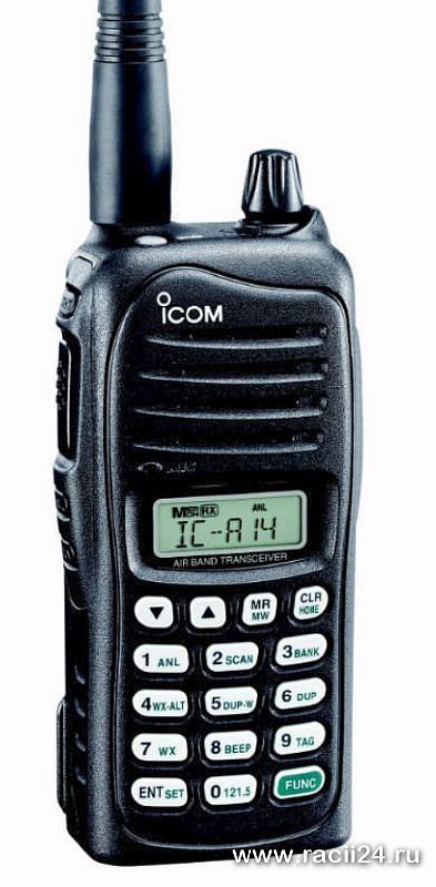 Авиационная радиостанция Icom IC-A14 в магазине RACII24.RU, фото