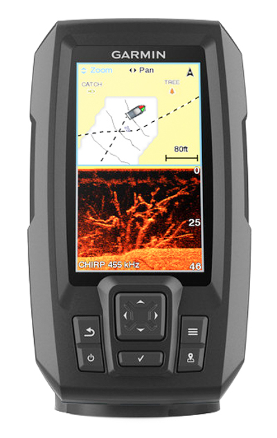 Эхолот Garmin Striker Plus 4 c транцевым трансдьюсером (010-01870-01) в магазине RACII24.RU, фото