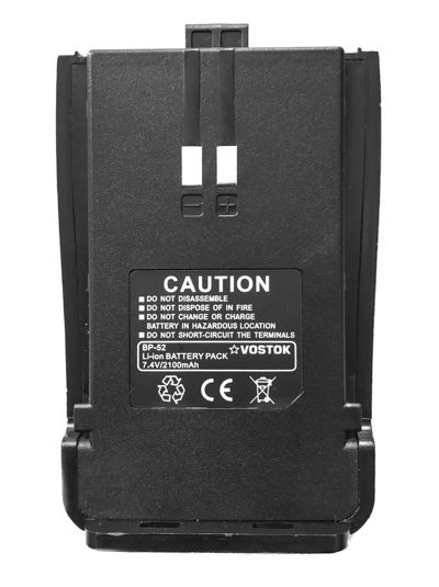 Аккумуляторная батарея Vostok BP-52 для радиостанций Vostok ST-52 в магазине RACII24.RU, фото